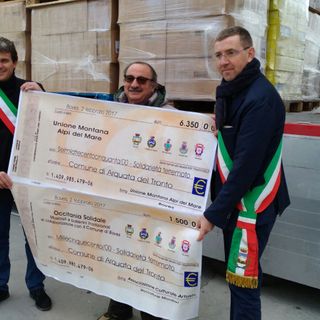 Le immagini da Arquata del Tronto e da Norcia