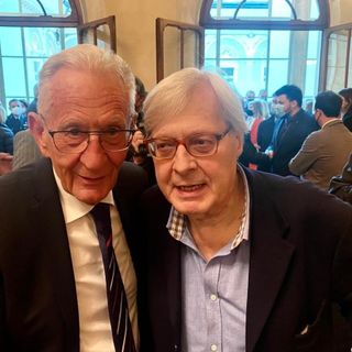 Beppe Ghisolfi a Piacenza per moderare la tavola rotonda con Sgarbi e Sforza Fogliani