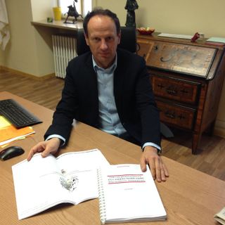 Il sindaco di Borgo San Dalmazzo Gian Paolo Beretta