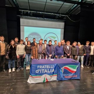 Racconigi, ampia partecipazione all'evento di Gioventù Nazionale