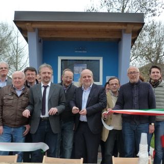 Il taglio del nastro