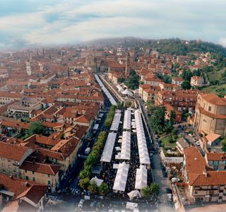 Una veduta di Bra in uno scatto di Tino Gerbaldo