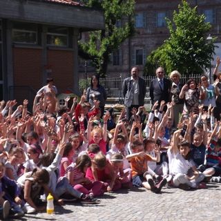 I bambini della Pivano ringraziano il Rotary Saluzzo