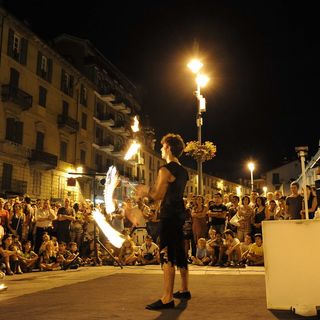 Saluzzo, una immagine della notte barocca di edizione passata