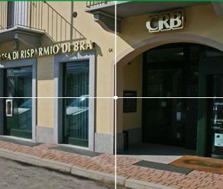 Ignoti fanno saltare il bancomat della filiale CRB di Bandito di Bra