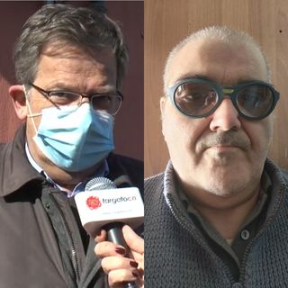 I candidati: da sx Pepino e Ferrero