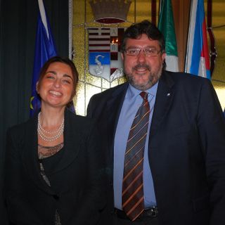 Gianna Gancia con Angelo Vaccarezza