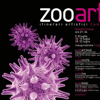 Giovedì 5 luglio ai Giardini Fresia di Cuneo si inaugura ZOOart 2012