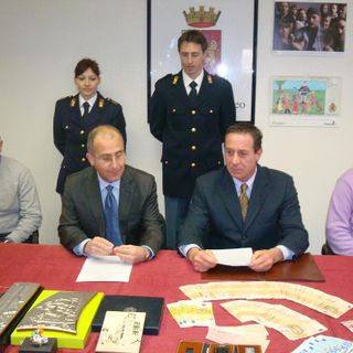 La conferenza stampa dell'arresto (© targatocn.it)