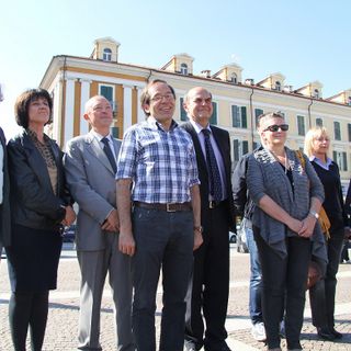 Gigi Garelli con Bersani ed i componenti della sua eventuale Giunta