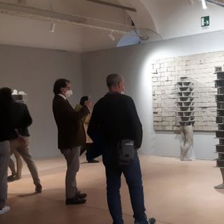 Saluzzo, Mostra dell'Arte contemporanea, opere di Domenico Borrelli
