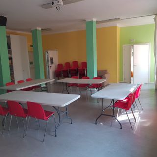 Savigliano , la sala del nuovo Circolo Scacchi