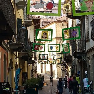 Il nuovo allestimento in via Gualtieri