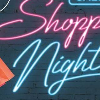 Il logo di Shopping  Night a Saluzzo
