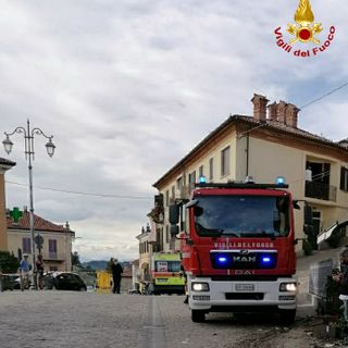 La scena dell'incidente