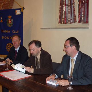 Da sin.: il Presidente Maurizio Davico con Nicola Duberti e Giuseppe Viscardi