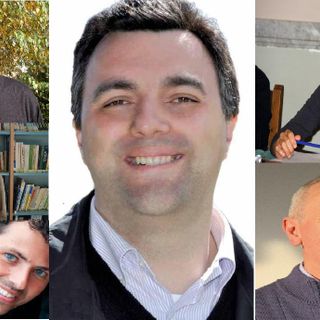 La Giunta annunciata da Paolo Magnino. Al centro il sindaco