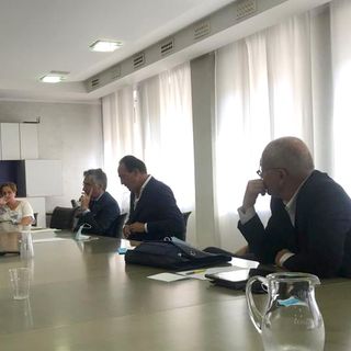 Un momento del confronto tenutosi ieri in Regione