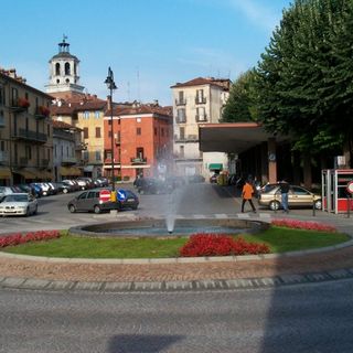 Piazza Cavour, a Savigliano