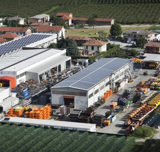 Lo stabilimento Giletta di Revello