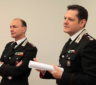 Il colonnello Laurenti e il maggiore Simeoni