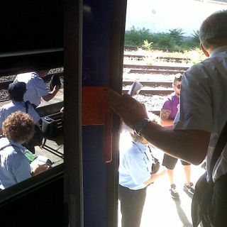 Controllori alla fermata e sul treno stamane sulla Cuneo-Torino