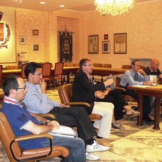 L'incontro con i rappresentanti delle frazioni