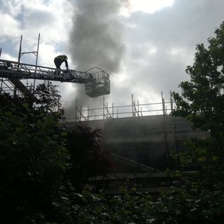 Le immagini dell'intervento dei pompieri