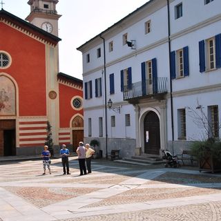 La casa parrocchiale di Sanfront