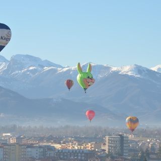 Il raduno aerostatico dell'Epifania di Mondovì