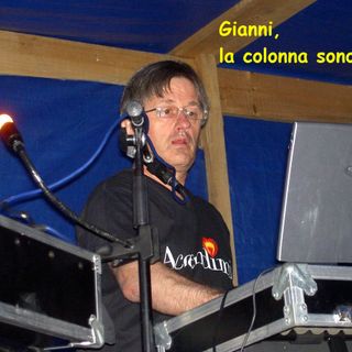 Gianni Pochettino in un'immagine di una decina d'anni fa, scattata in occasione di una serata della Pro loco Paesana