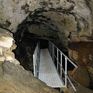 L'interno della Grotta del Rio Martino 1 (foto Fabrizio Bessone)