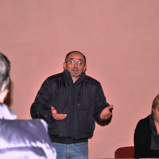 Il presidente Celestino Rolando illustra il momentaccio che sta attraversando la Pro loco Rifreddo