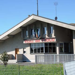La caserma dei Vigili del fuoco di Saluzzo