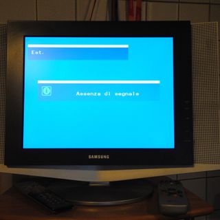 Per molti teleschermi della Val Po questa schermata è purtroppo d'abitudine