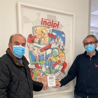 Inalpi premiata con il Charity award 2021 del banco alimentare