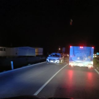 Incidente tra due auto sulla provinciale 7 a Pollenzo Incidente tra due auto sulla provinciale 7 a Pollenzo