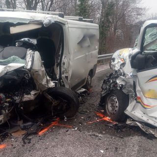 Non in pericolo di vita i tre feriti nello scontro di Brignola di Roccavione