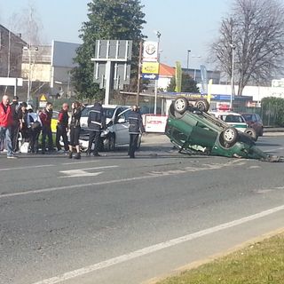 L'incidente è accaduto in via Torino