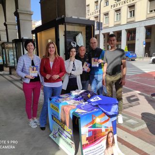 Katia Manassero a Cuneo e Borgo San Dalmazzo con militanti, sostenitori e giovani della Lega
