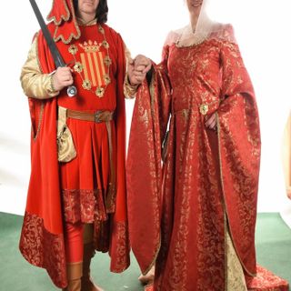 Dante e Cristina Bruno nei panni dei Marchesi di Busca