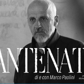 A Saluzzo Marco Paolini in “Antenati. The grave party”