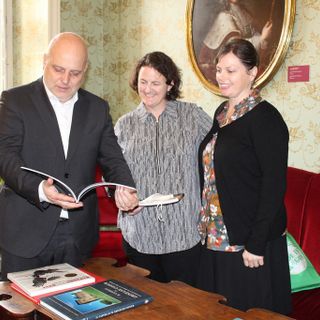 Alba: il Sindaco Maurizio Marello ha incontrato Robin Snider