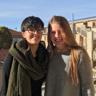 Da sinistra Marta Perona e Cecilia Santilli