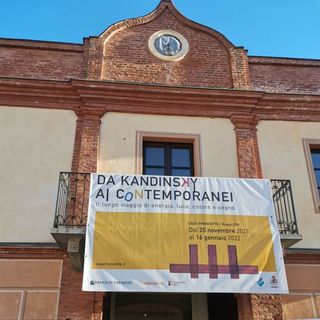 Oltre 600 persone a Busca per la mostra "Da Kandinsky ai contemporanei"