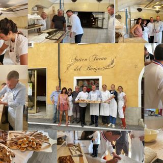 A Niella Tanaro mattinata speciale al forno comunitario con Luc Debove, campione del mondo di pasticceria