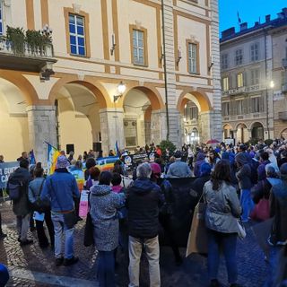 Grande partecipazione alla manifestazione “Europe for peace” di Cuneo