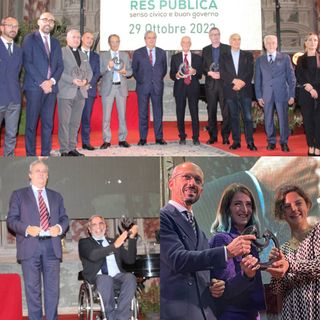 Mondovì, il premio Res Publica agli eroi di nformazione libera, sport, solidarietà e finanza  [FOTO]