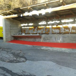 A Frabosa Soprana gli abitanti di frazione Bassi trasformano il lavatoio in un bellissimo presepe