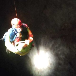 Soccorsi alpinisti inglesi bloccati su cresta Sigismondi in valle Gesso [VIDEO]